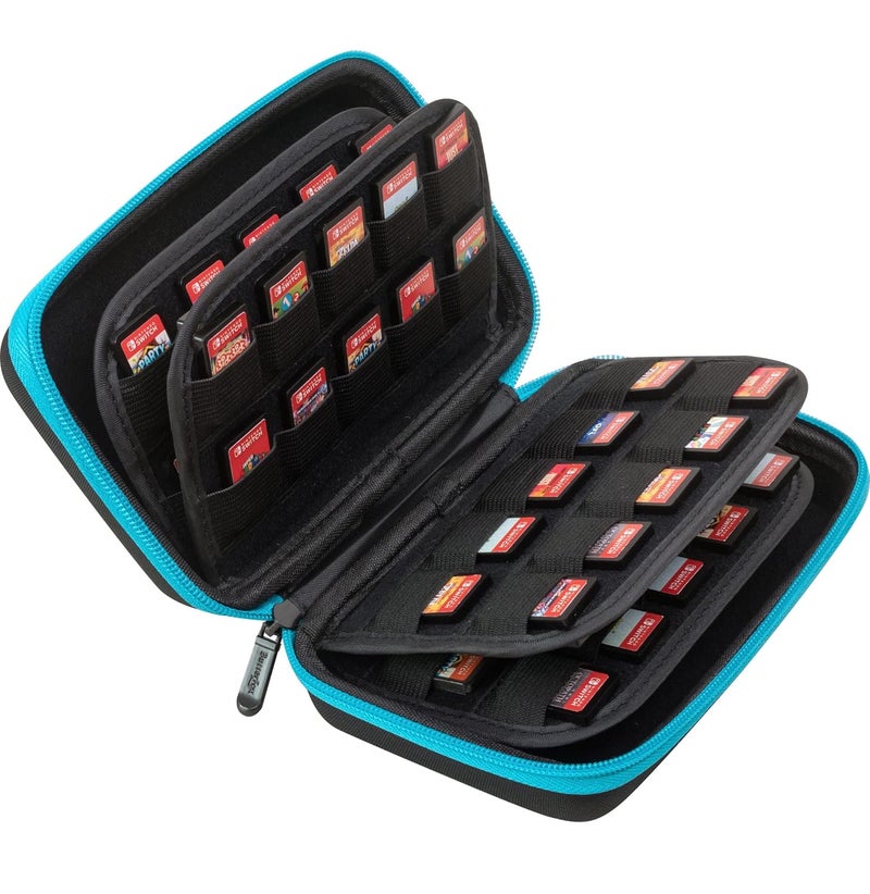 ButterFox 80 Switch Game Case for Nintendo Switch, Switch Game Card Storage Holder or SD Memory Card Case (80 Turquoise/Black) - Image 2